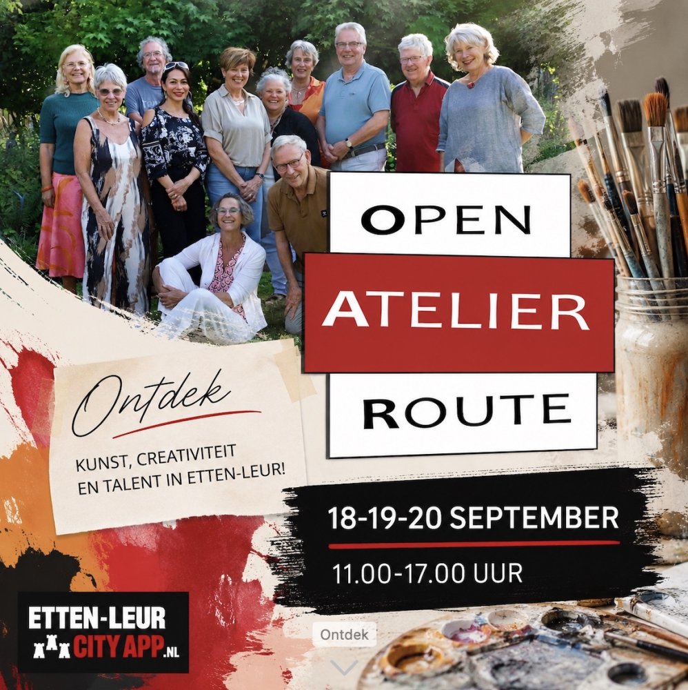 Open Atelier Route Etten-Leur in Etten-Leur
