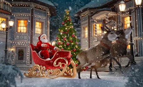 Kerstmarkt — markt-eten in Etten-Leur