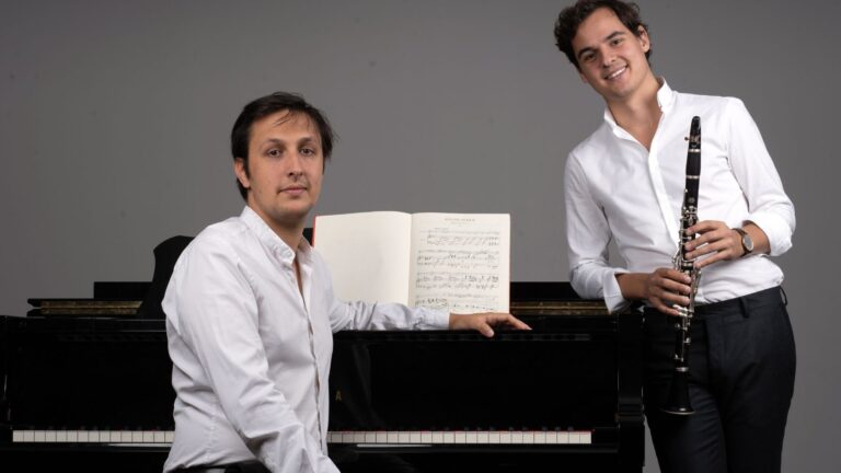 Arthur Stockel (klarinet) & Manuel Vieillard (piano) — muziek in Etten-Leur